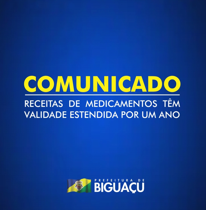 Receitas de medicamentos têm validade estendida por até um ano