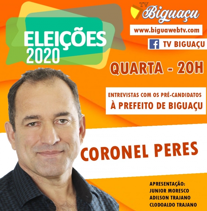 TV Biguaçu - Eleições Municipais 2020 - Pré-candidatos a Prefeito