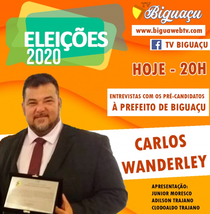 TV Biguaçu - Eleições Municipais 2020 - Pré-candidatos a Prefeito