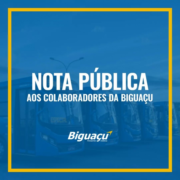 Comunicado Oficial: Biguaçu Transporte Coletivo